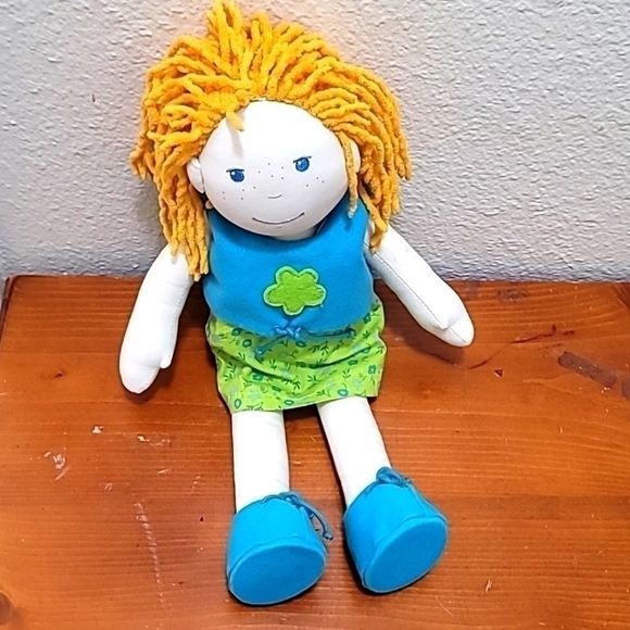 Haba Amelie soft doll 15 inch - Picture 2 of 7